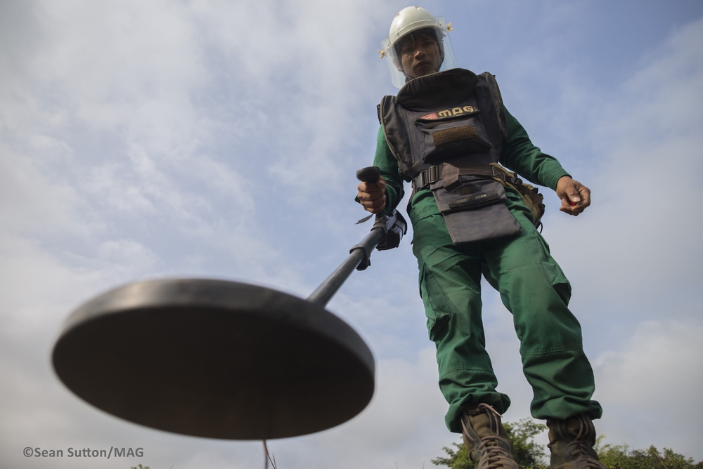 cambodia deminer